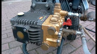 Interpump Pressure Washer Pump TEST Honda Pressure Washer Spares Repair Italy [upl. by Nicolas]