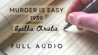 Murder is Easy 1939 by Agatha Christie  Full Length Audio  Audiobook echo [upl. by Yentnuoc]