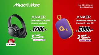 Şahane Kasım’ın Tam Zamanı  ANKER Bluetooth Kulaklık 1799 TL amp Bluetooth Hoparlör 1399 TL [upl. by Hungarian]