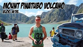 4x4 offroad and hike to Mount Pinatubo Volcano  Philippines  Travel Vlog 76 [upl. by Leikeze]