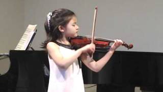 Handel Violin Sonata No 4 in D Major  Allegro Suzuki Violin Book 6 [upl. by Noiwtna]