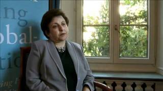 Dr Shirin Ebadi Nobel Peace Prize  Interview at Zermatt Summit 2011 [upl. by Metsky]