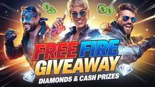 🚀 Day 42 Free Fire Giveaway Live Stream l Free Fire Custom Giveaway l Free Redeem Code Giveaway [upl. by Kurys255]