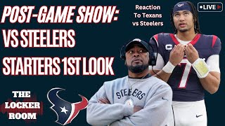 CJ Stroud amp Texans Vs Steelers LIVE PostGame Reaction [upl. by Sacks422]