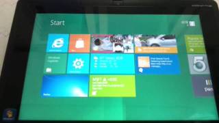 Windows 8 in Acer W500 ICONIA TAB [upl. by Heber]