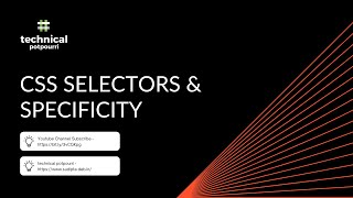 Learn Basic CSS Selectors in 15 Mins  Specificity Rules [upl. by Imij419]