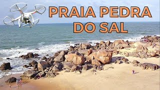 Praia da Pedra do Sal em Parnaíba Piauí  IMAGENS AÉREAS [upl. by Atiniuq]