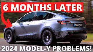 TESLA MODEL Y 6 MONTHS LATER LONG TERM REVIEW 2024 full review [upl. by Seys]