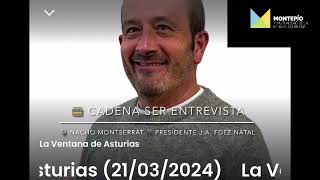 Entrevista al Presidente del Montepío de la Minería en Cadena SER “La Ventana Asturias” 21marzo24 [upl. by Lightman]