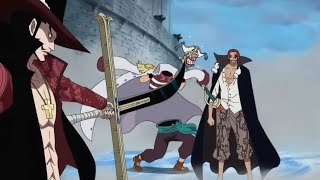 Mihawk explains why he fled Marineford when Shanks arrived  One Piece [upl. by Neirrad552]