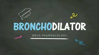 Bronchodilators  Pharmacology  Definition Classification Mechanism Side effect [upl. by Anitra]