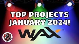 Top 10 Games on The Wax Blockchain  Jan 2024 Edition  Best Options and Gameplay [upl. by Rimma]