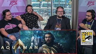 Aquaman  Official Trailer 1 Review feat MovieBob  SDCC [upl. by Jezrdna]