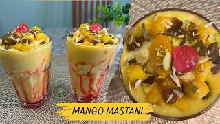 Mango Mastani Recipe  Famous Pune Dessert Recipe  Quick amp Easy Delicious Recipe  Summer Special [upl. by Carrington]