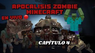 APOCALIPSIS ZOMBIE MINECRAFT CAPITULO 4 2024 [upl. by Iolanthe]