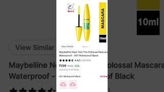 Affordable Mascara from Nykaayoutubeshortsviraltrendingshortsfeedytshortsshare [upl. by Jevon234]