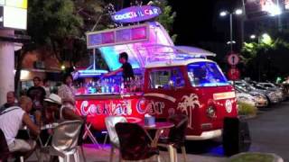 Volkswagon VW Combi Van Cocktail Bar Car Pattaya Thailand [upl. by Yelsnya]