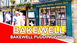 BAKEWELL  The Original Bakewell Pudding Shop in the town of Bakewell Derbyshire England [upl. by Terese]