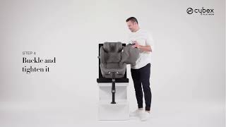 CYBEX Anoris T iSize Car Seat Tutorial [upl. by Galatia]