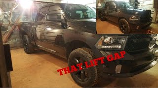 DIY 3quot LIFT KIT ON 2WD 0916 RAM 1500 [upl. by Silirama449]