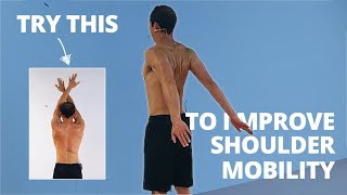 Full ROM Shoulder Mobility Exercise TRY THIS NOW [upl. by Rumit665]