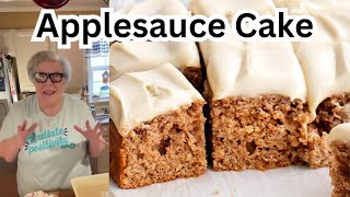 Applesauce Cake  Cooking With Sandy [upl. by Margaret870]