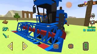 blocky farm racing little Asia farm rice part 1 [upl. by Narcissus]