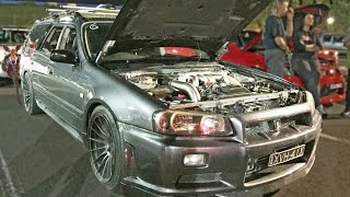 TURBO V8 Stagea The DOUBLE UNICORN [upl. by Nimajaneb547]