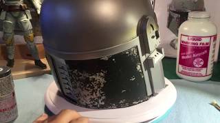 BOBA FETT 11 HELMET BUILD PART 2 [upl. by Sivar]