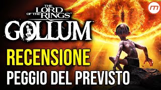 Il Signore degli Anelli GOLLUM Recensione delusione totale [upl. by Esorrebma609]