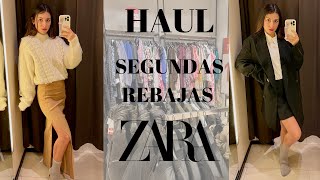 HAUL ZARA  Rebajas  Enero 2024 [upl. by Anirbes]