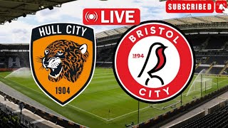 Bristol City vs Hull City Live Football match Today 2024 English Football League Championship Live [upl. by Nesral262]