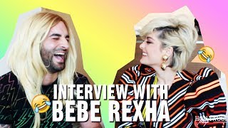 Bebe Rexha about her Gay Fans  Interview 2019 [upl. by Bunch]