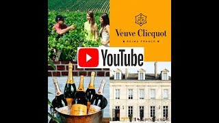 Veuve Clicquot Tour  Champagne House Reims France cellars classified as world heritage by UNESCO [upl. by Rollie]