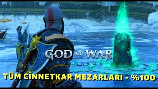 GOD OF WAR RAGNARÖK  TÜM CİNNETKAR MEZARLARI 100 All Berserker Gravestone Grave Mistake Trophy [upl. by Chard]