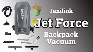 JANILINK Jet Force Backpack Vacuum [upl. by Akinal]