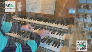 Hymn Prelude on quotDiademataquot  Vernon Hoyle Johannus LiVE III AGO [upl. by Ahsinelg]