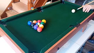 10 ball pool run on 3ft pool table [upl. by Goren]