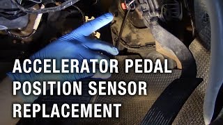 Accelerator Pedal Position Sensor Replacement  Chevy Silverado 2500 [upl. by Smiga250]