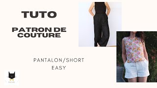 Tuto couture le pantalon ou short Easy [upl. by Adnileb]