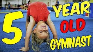 Adorable 5 Year Old Gymnast Kyleigh Ultimate Gymnastics [upl. by Uchida]