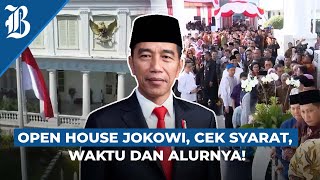 Jokowi Open House Siapa Saja Boleh Hadir ke Istana Tanpa Undangan Khusus [upl. by Annayk]