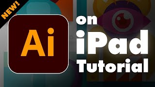 Illustrator on iPad Tutorial  Complete App Guide [upl. by Airel]