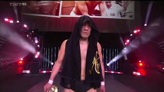 Minoru Suzuki entrance as ROH TV Champion  AEW Dynamite [upl. by Drusi164]