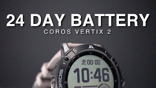 Coros Vertix 2  A Runners Review [upl. by Cavil]