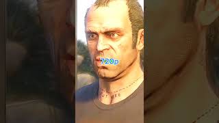 720p vs 4k  Trevor vs Steven gta gta6 gaming grandtheftauto [upl. by Yenobe208]