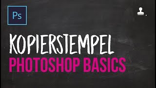 PRO Tutorial  Photoshop Grundlagen lernen 23  Kopierstempel [upl. by Yraeht]