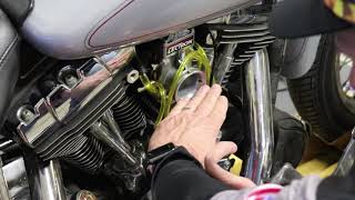 Tuning a Lectron Carburetor on a Harley [upl. by Trici733]