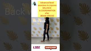 Balance amp Coordination exercises after stroke balanceexercises strokeexercises physiotherapy [upl. by Anitsenre]