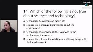 LET Reviewer 2022 Science amp Technology [upl. by Omocaig977]